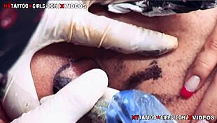 I watched Amina Sky get an extreme asshole tattoo.