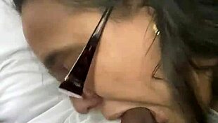 My milf hs teacher suck my dick in her car close up