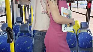 Student encounters old man on public bus in reality setting