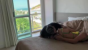 Woke Tourist With Pleasant Surprise