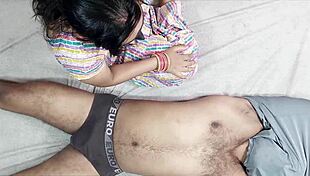 Pinki Bhabhi Sucks Devar's Cock And Gets Fucked