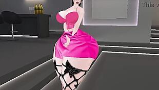 I fuck that big tits bimbo hard with BBC