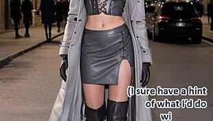 Dirty after work ai illustrated leather porn dream