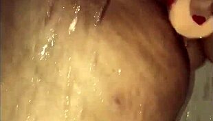 Shower Solo with Toys: Rough European POV Orgasm