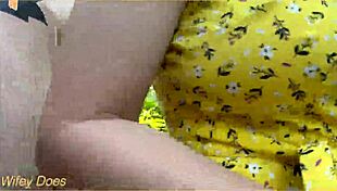 i love my wifey in that cute summer dress braless