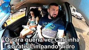 Uber Passenger Flashes Driver 😏