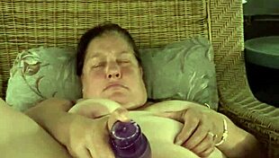 bbw flashing pussy at campsite, 