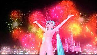 Feeling exposed as Hatsune Miku in full nude bunny costume, embracing my goddess body with big tits and ass