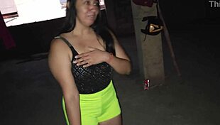 HELL YEAH! I Pound Neighbor on Terrace During Laundry with Monster Cock!