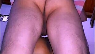 Young Latina Student Trembles From Man's Touch In Apartment