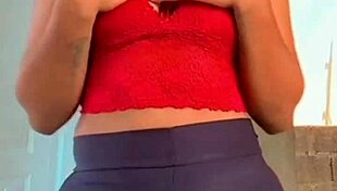 Prostitute Shows Off Marked Panties Boldly