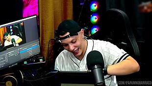 Bi Mejia loves getting fucked on podcast table