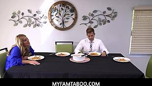 yo, check this hot tiny 18+ blonde gettin’ pummeled in the bathroom by stepdad dakota burns!