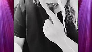 yo, shaking my booty in my boyfriend's gear today!