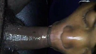 My wet mouth sucks black cock in this game