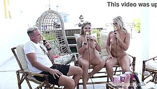 Two Hot Blondes Kissing And Touching - Rangel Carlos & Bruna Carlos