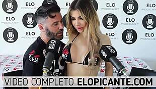 elo podcast sucks veve valencia's tits in a steamy session