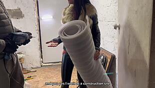 step mom surprises step son with a blowjob, he cums in her mouth