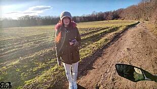 i got lost in woods and this cyclist took me home to pound me hard