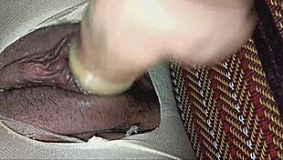 That Sexy Student Gets Her Pussy Creampied After Tearing Her Stockings