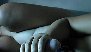 stepmother jerks stepson during cartoon watching 😏