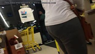 Two moms enjoy candid shopping in hidden location