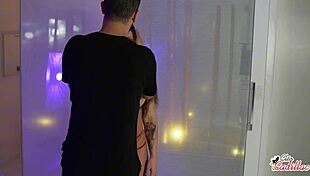 Hey, check out Cléo Cadillac squirting madly during her tantric massage!