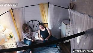 hot milf ella nova spreads for neighbor drilling