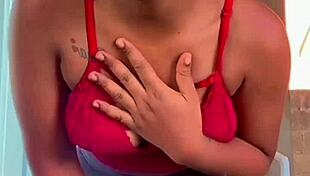 Prostitute Shows Off Marked Panties Boldly