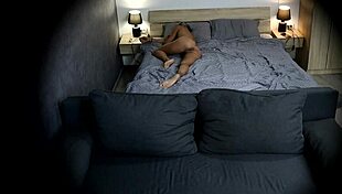 Hidden cam catches doggystyle in hotel