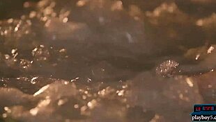 Teen Beauty Sea Rose Chilling Naked In Warm Hot Tub