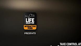 interactive adventure with hot brunettes at the gym and night club