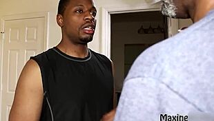 Richard Mann drills Maxine X's tight cavities