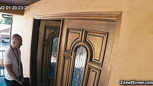 hot milf ella nova spreads for neighbor drilling