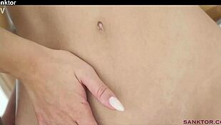 Merida Sat & Jadilica Engage In Lesbian Masturbation