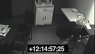 slut pisses in rival's lunch at office break