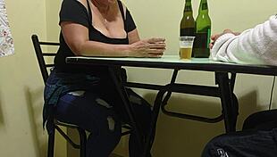 Mature Latina Exhibitionist Shaking Ass On Street