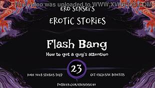 Flash bang erotic audio for women with orgasms and masturbation 😍