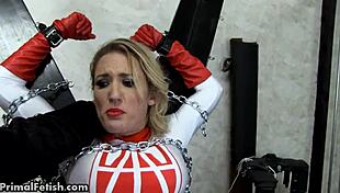Superheroine gets bound and turned into sexbot for fucking