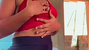 Prostitute Shows Off Marked Panties Boldly