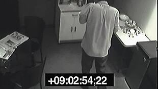 slut pisses in rival's lunch at office break