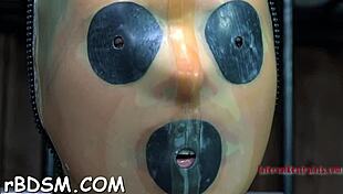 Punished Slave With Toys And Blowjob