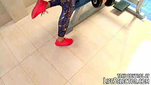 interactive adventure with hot brunettes at the gym and night club