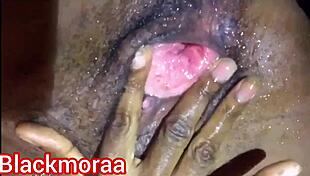 She masturbates wet pussy for creampie 😍