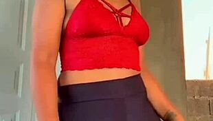 Prostitute Shows Off Marked Panties Boldly