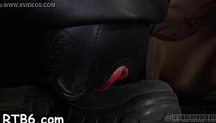 Femdom Competition In Doggystyle Bondage