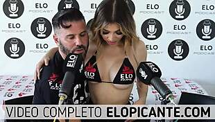 elo podcast sucks veve valencia's tits in a steamy session