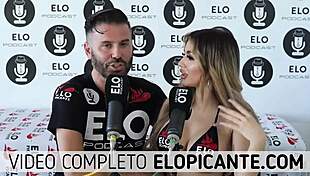 elo podcast sucks veve valencia's tits in a steamy session