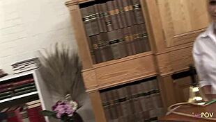 Naughty Skirt-Wearing Lesbians Enjoy Beaver Licking Action After Class