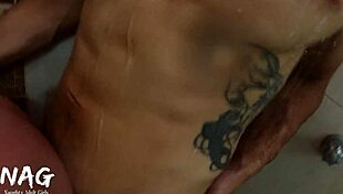 stepsister tempts me in the bathroom, i couldn't resist